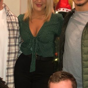 Pacsun Tie Front Top